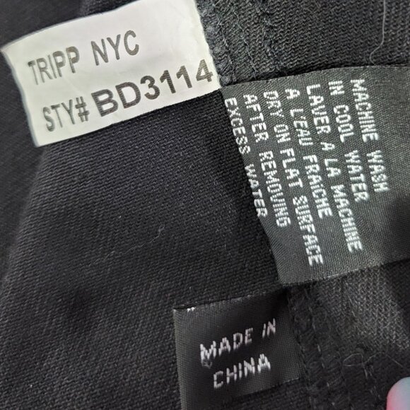 Goth Tripp NYC Black Coat - Picture 9 of 10